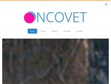 Tablet Screenshot of oncovet.it