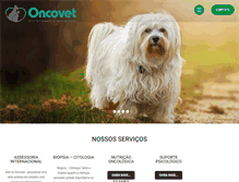 Tablet Screenshot of oncovet.com.br